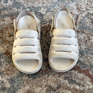 UGG Kids Cream Sandals